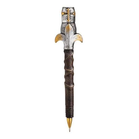 DESIGN TOSCANO Knights of the Realm: Fleur-de-lis Battle Armor Pen CL36641